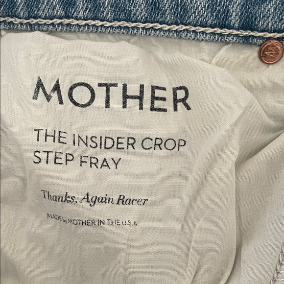 MOTHER Insider Crop Step Fray - Picture 10 of 11